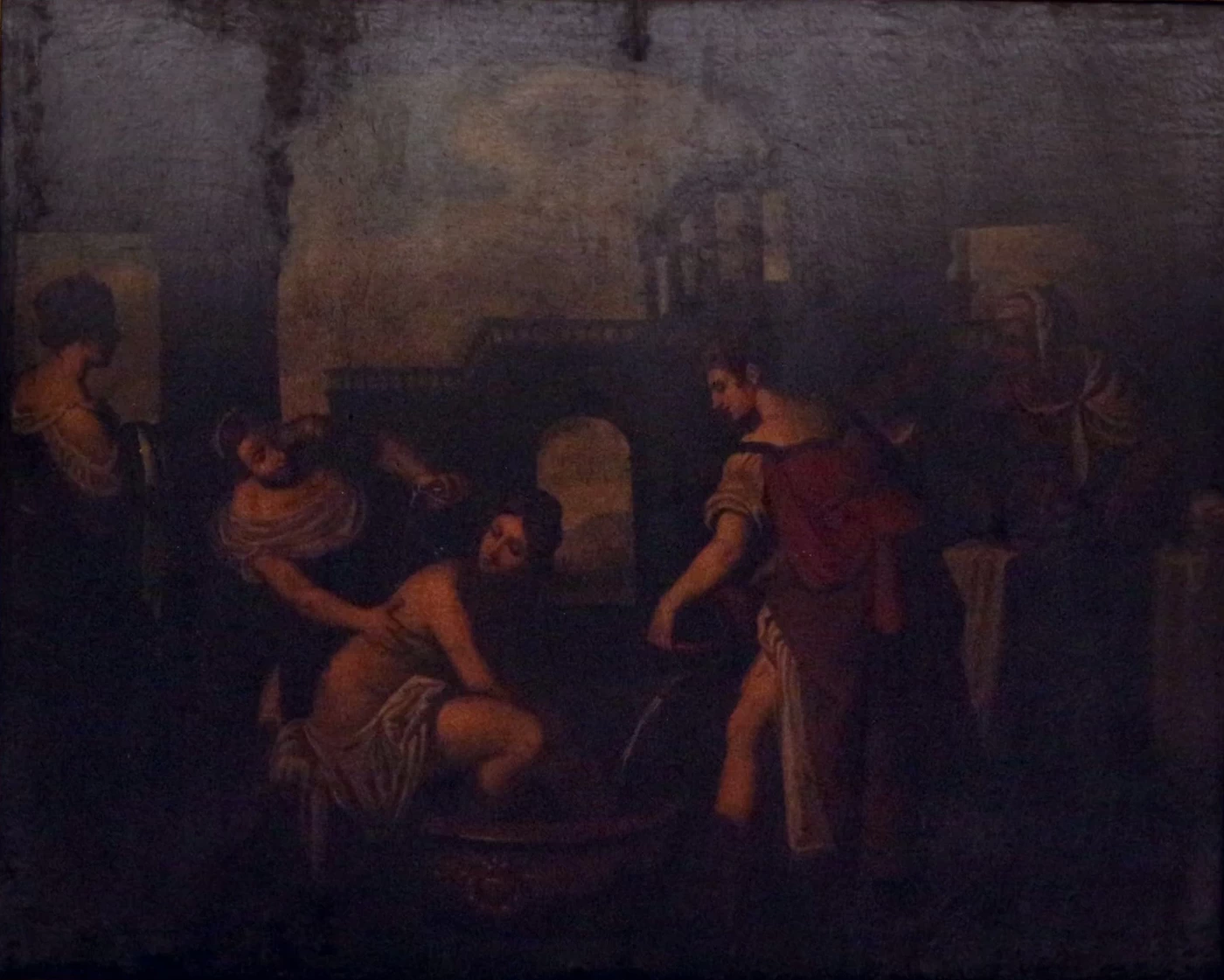 Betzabea al bagno - Palazzo Pucci